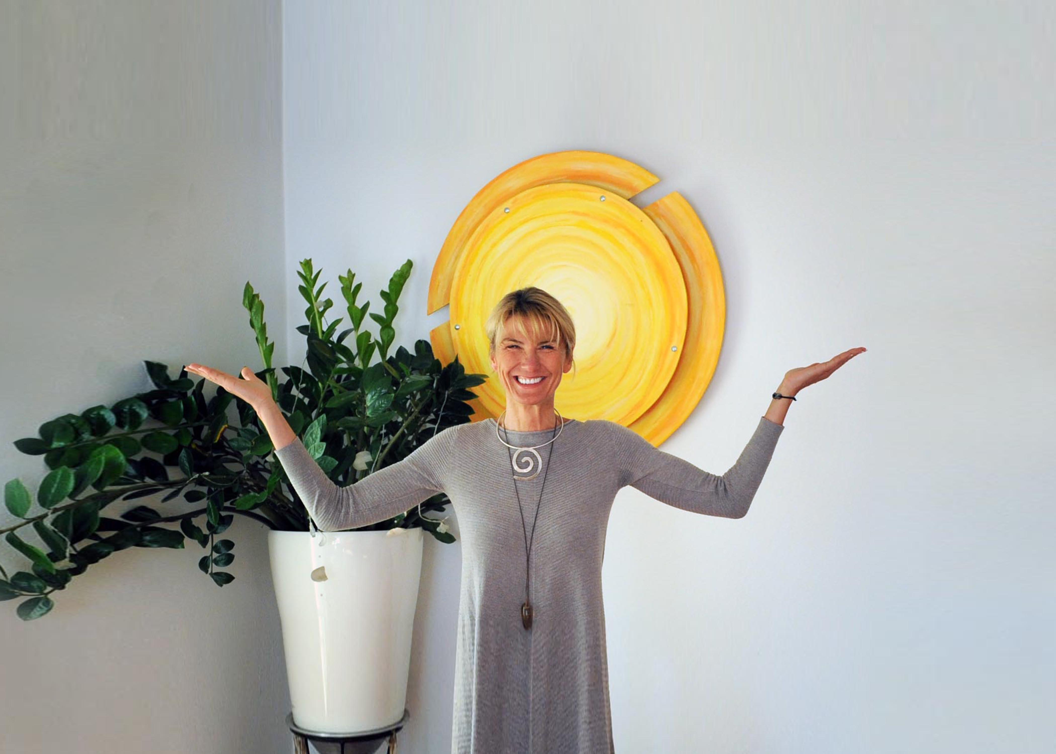  "Lächle in die Welt und die Welt lächelt Dir zurück"